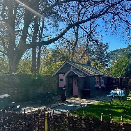 Tiny Romantic Retreat With Hot Tub On A Country Estate Near Cardigan Bay In Eryri Snowdonia Llanbedr  Kültér fotó